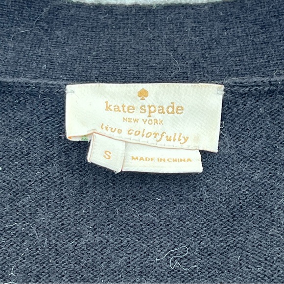 Kate Spade - Embellished Wool Cardigan - Size S - Picture 10 of 12